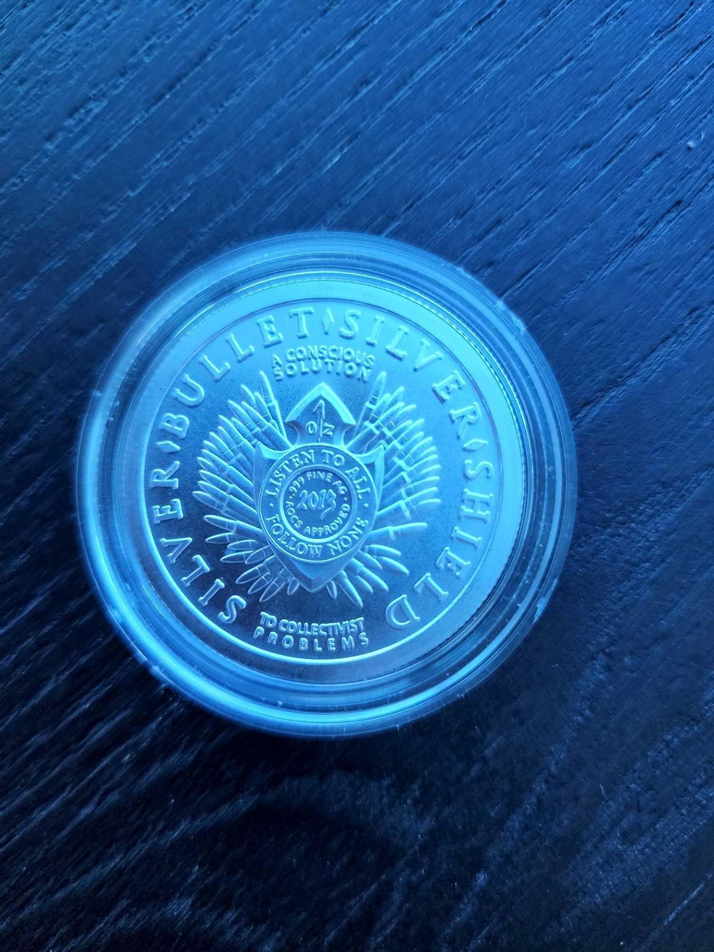 Silver Shield Freedom Coin - Image 2 of 2