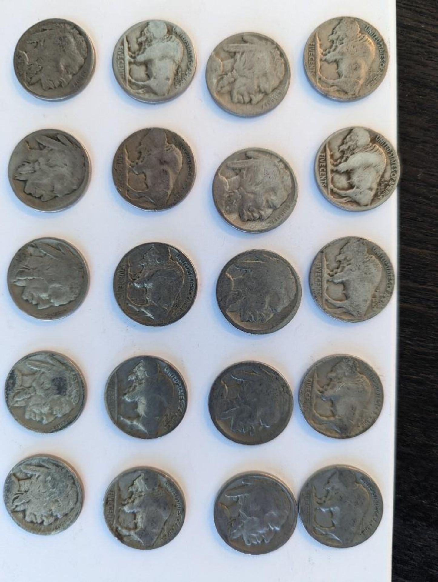 Roll of 40 Buffalo Nickels - Image 3 of 4