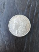 1889 AU Graded Morgan Dollar