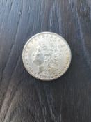 1878 AU Graded Morgan Dollar