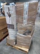 pallet of furniture fans tough boxes and more