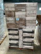 pallet of electric and space heaters