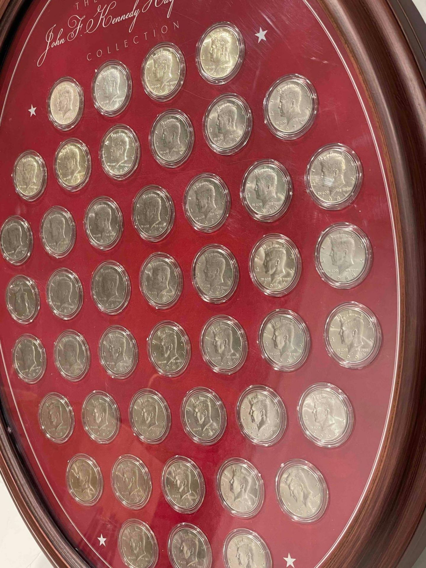 1964-2008 The Ultimate JFK Half Dollar Collection with display case - Image 7 of 9