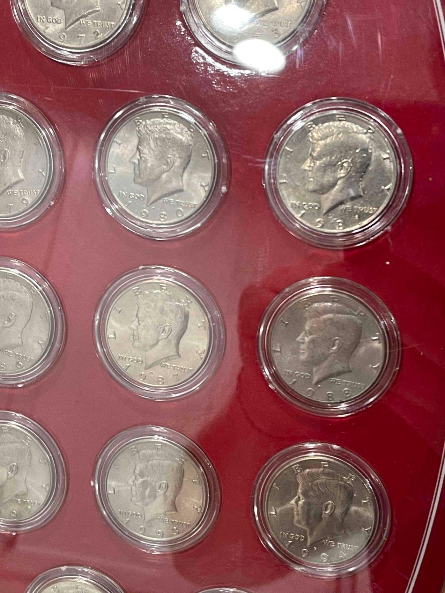 1964-2008 The Ultimate JFK Half Dollar Collection with display case - Image 3 of 9