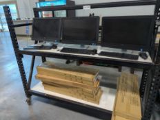 Multiple dell computers and Mounted TV Brackets