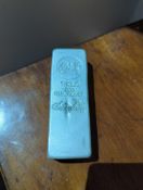 1 Kilo Fine Silver SilverTown Poured Vintage Silver Bar