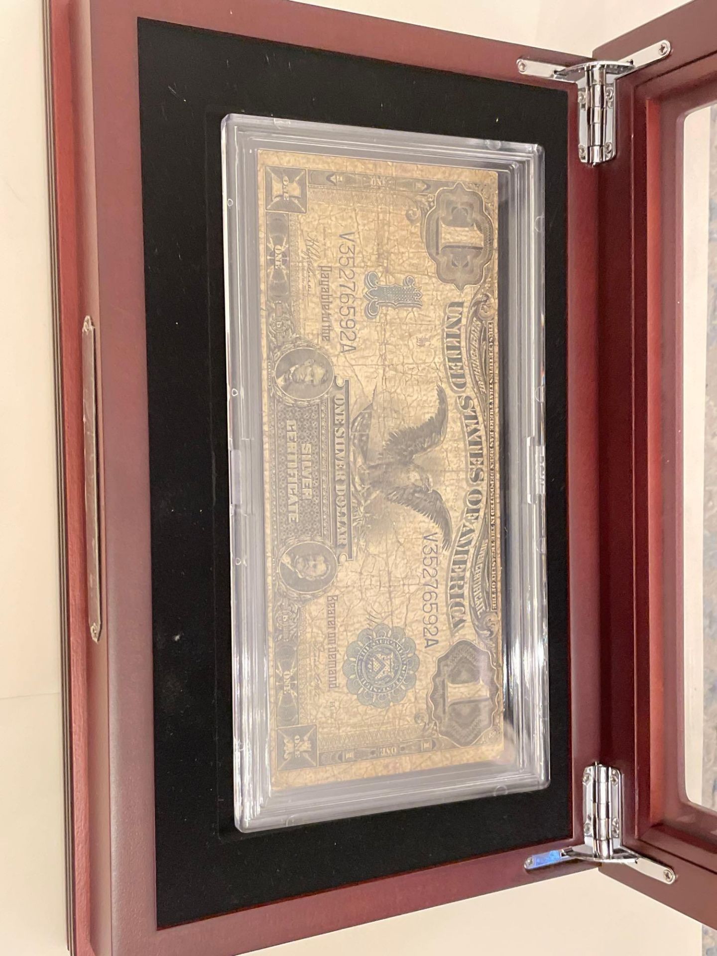 Rare 1899 " Black Eagle" $1 Silver Certificate - Image 3 of 6