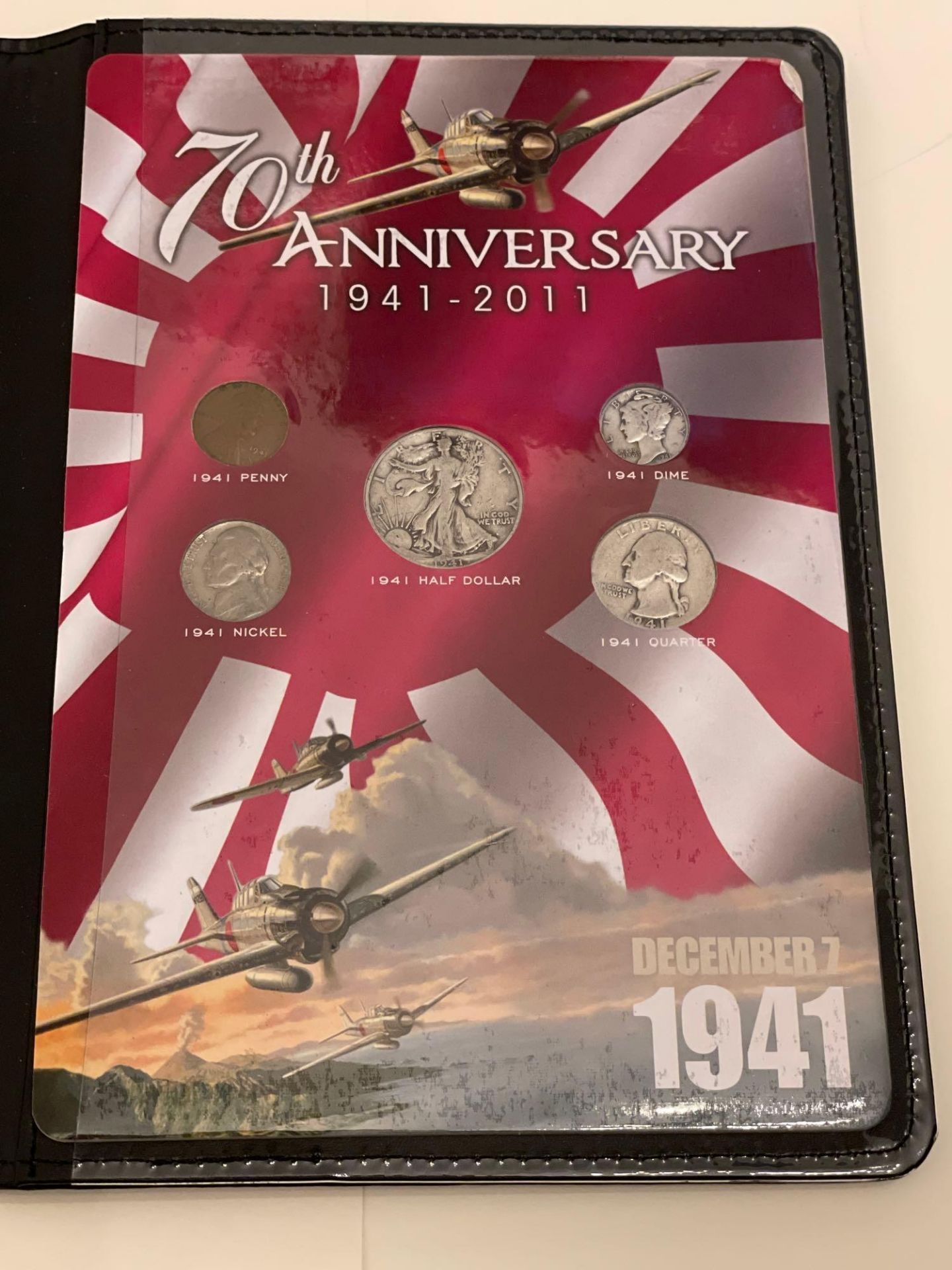 Pearl Harbor 70th Anniversary Coin set: 1941-2011 - Image 2 of 5