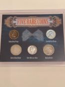 Five Rare Coins