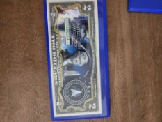 2 Space Force Commemorative 2 Dollar Bills