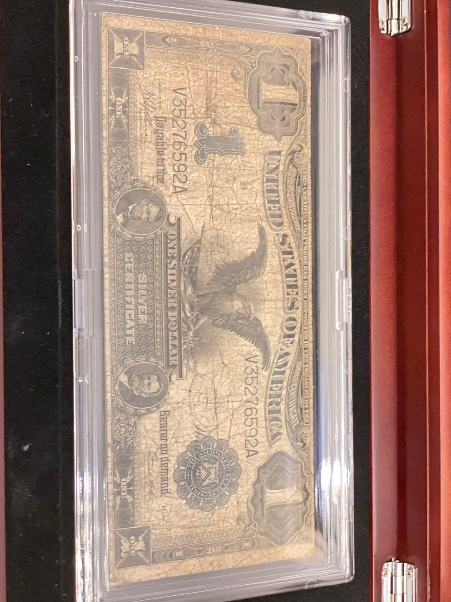 Rare 1899 " Black Eagle" $1 Silver Certificate
