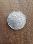 1896 AU Graded Morgan Dollar