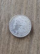 1897 Morgan Dollar AU