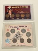 WW I & WWII Coin sets