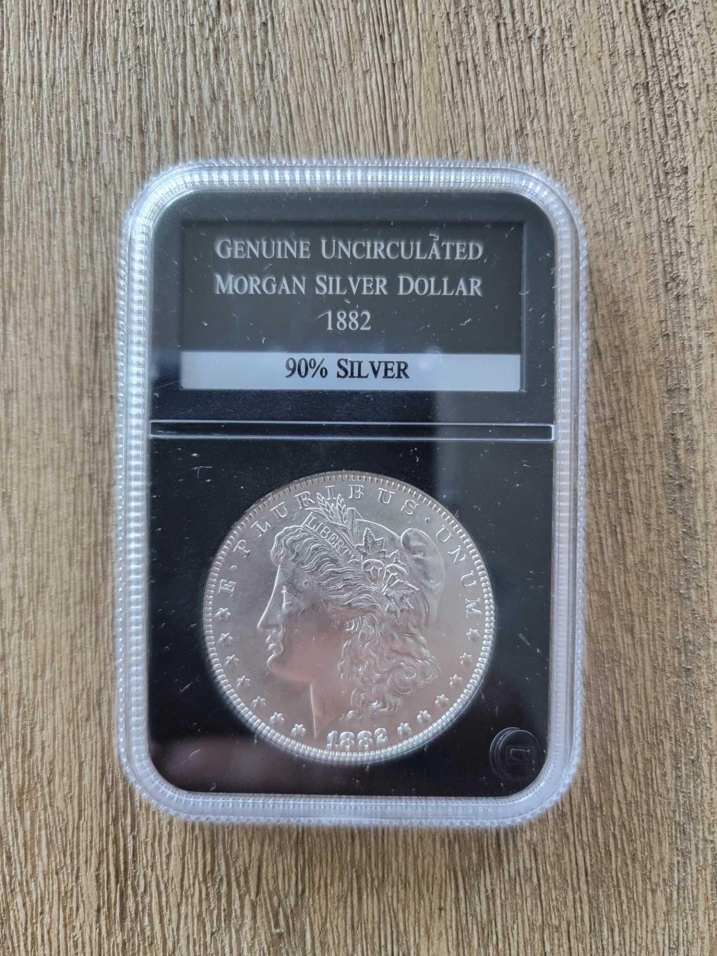 1882 Genuine Uncirculated Condition Morgan Dollar - Image 2 of 4