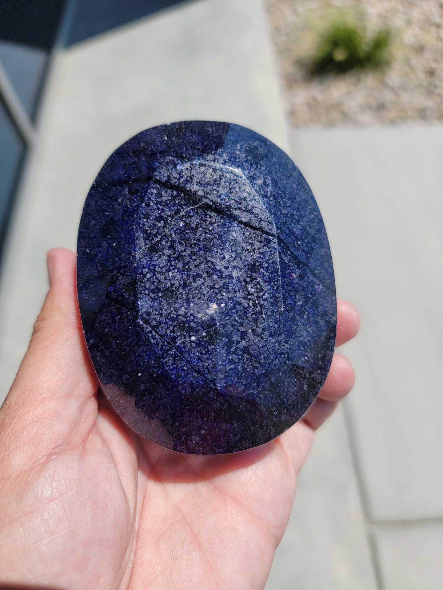 3385 cts blue sapphire - Image 6 of 8