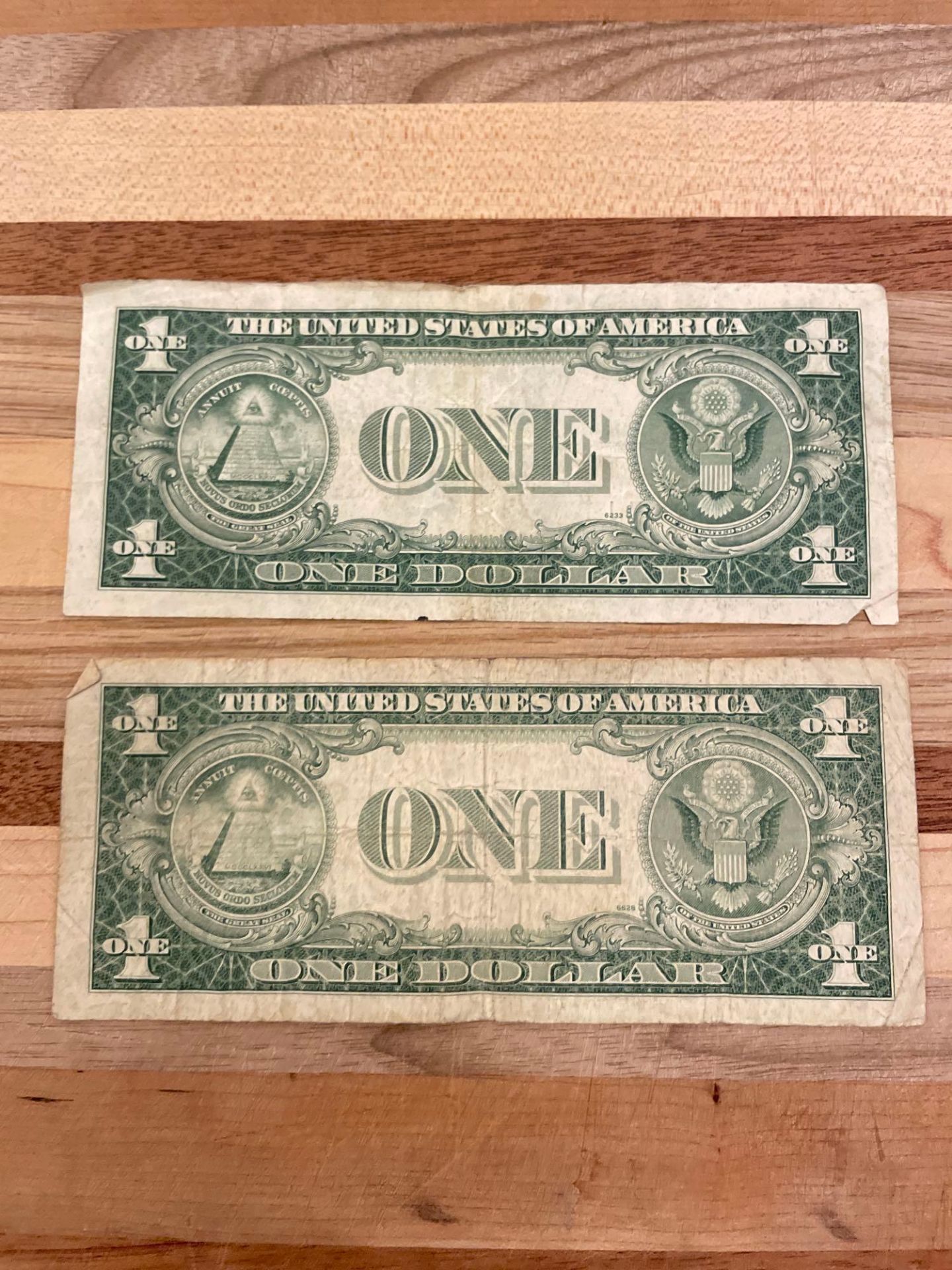 (2) 1935G $1 Silver Certificates - Image 3 of 3