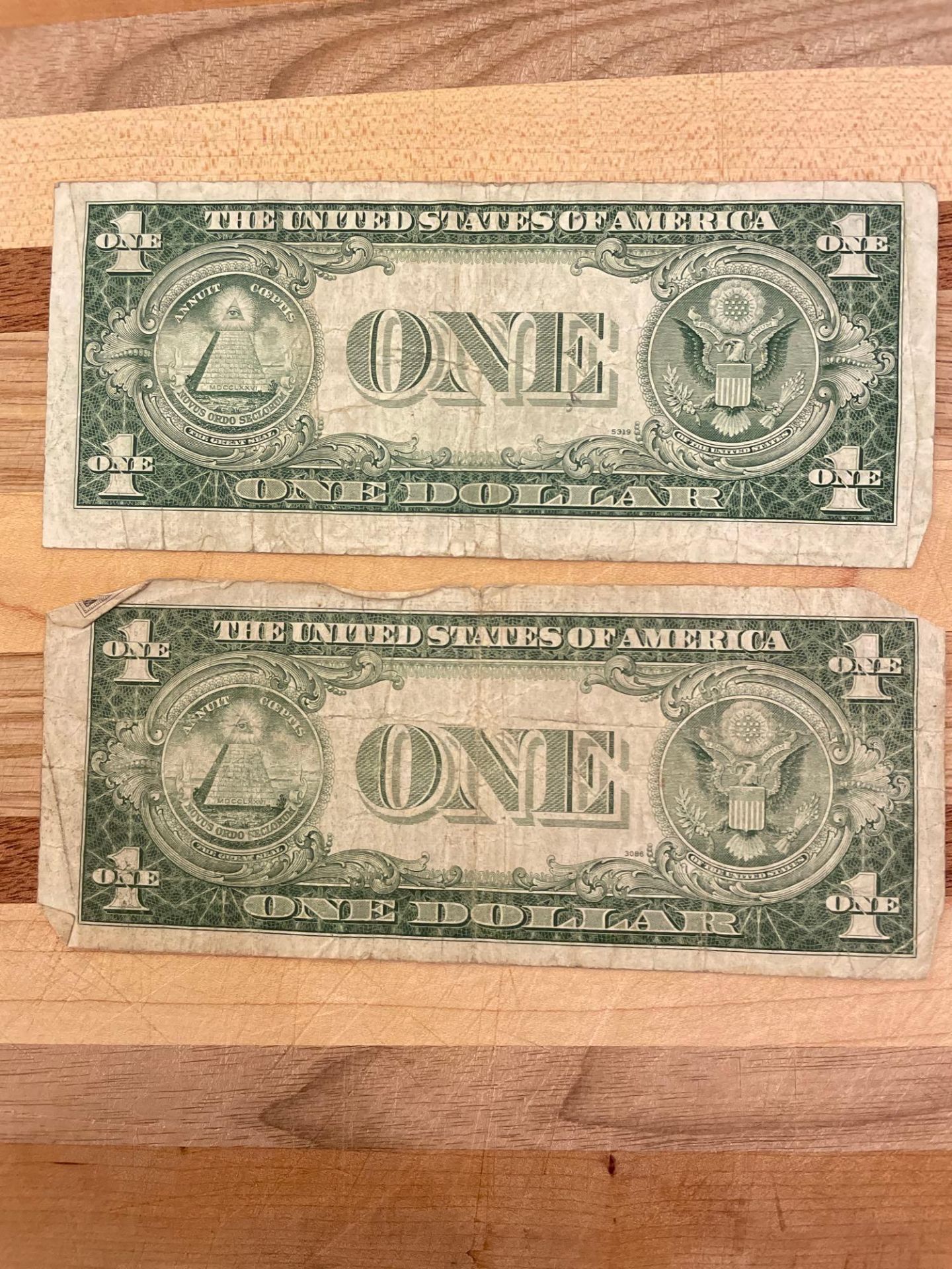 1935A $1 Silver Certificate & 1935D $1 Silver Certificate - Image 3 of 3