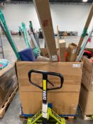 clamps, shelving, miscellaneous metal, buckets and more