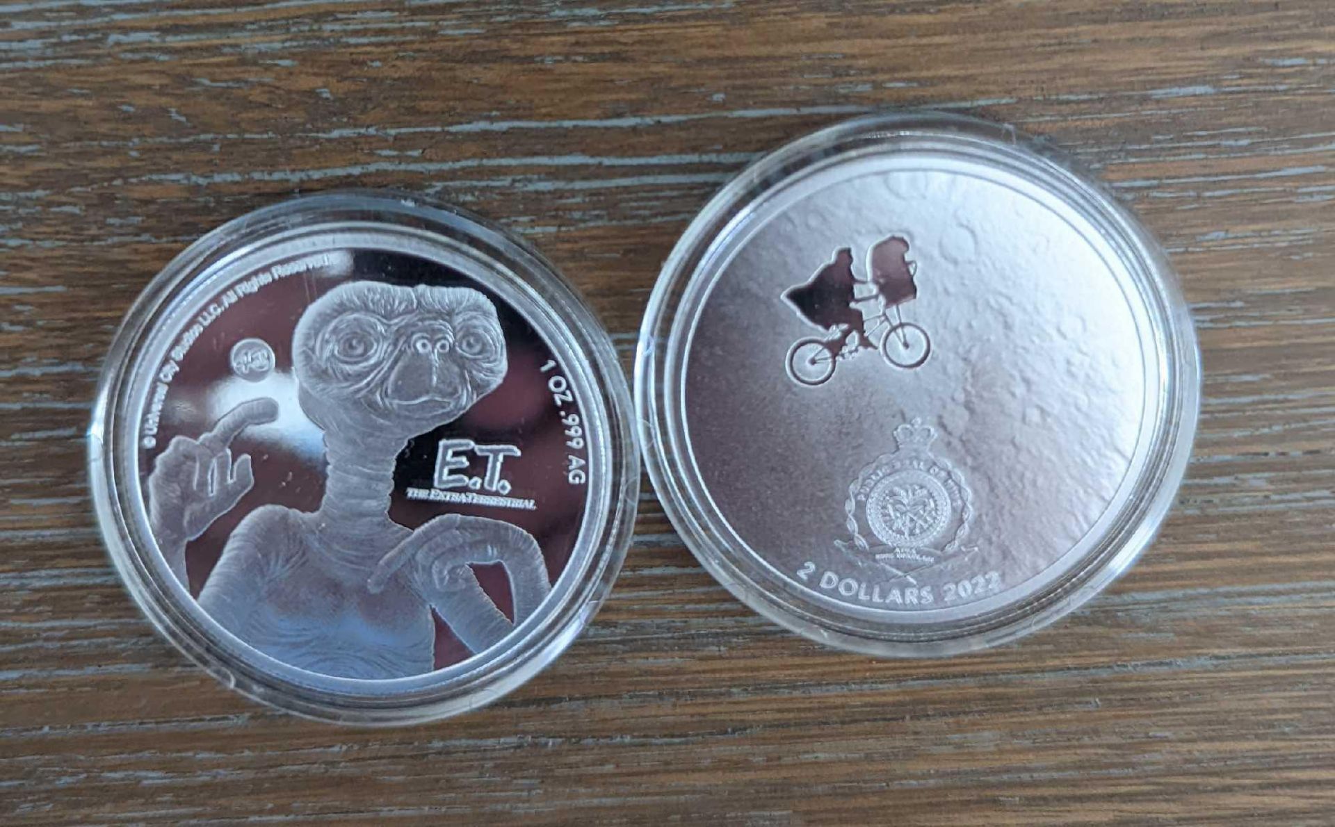 (2) ET Silver Coins - Image 3 of 3
