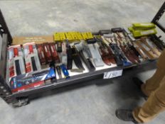 shelf of knives