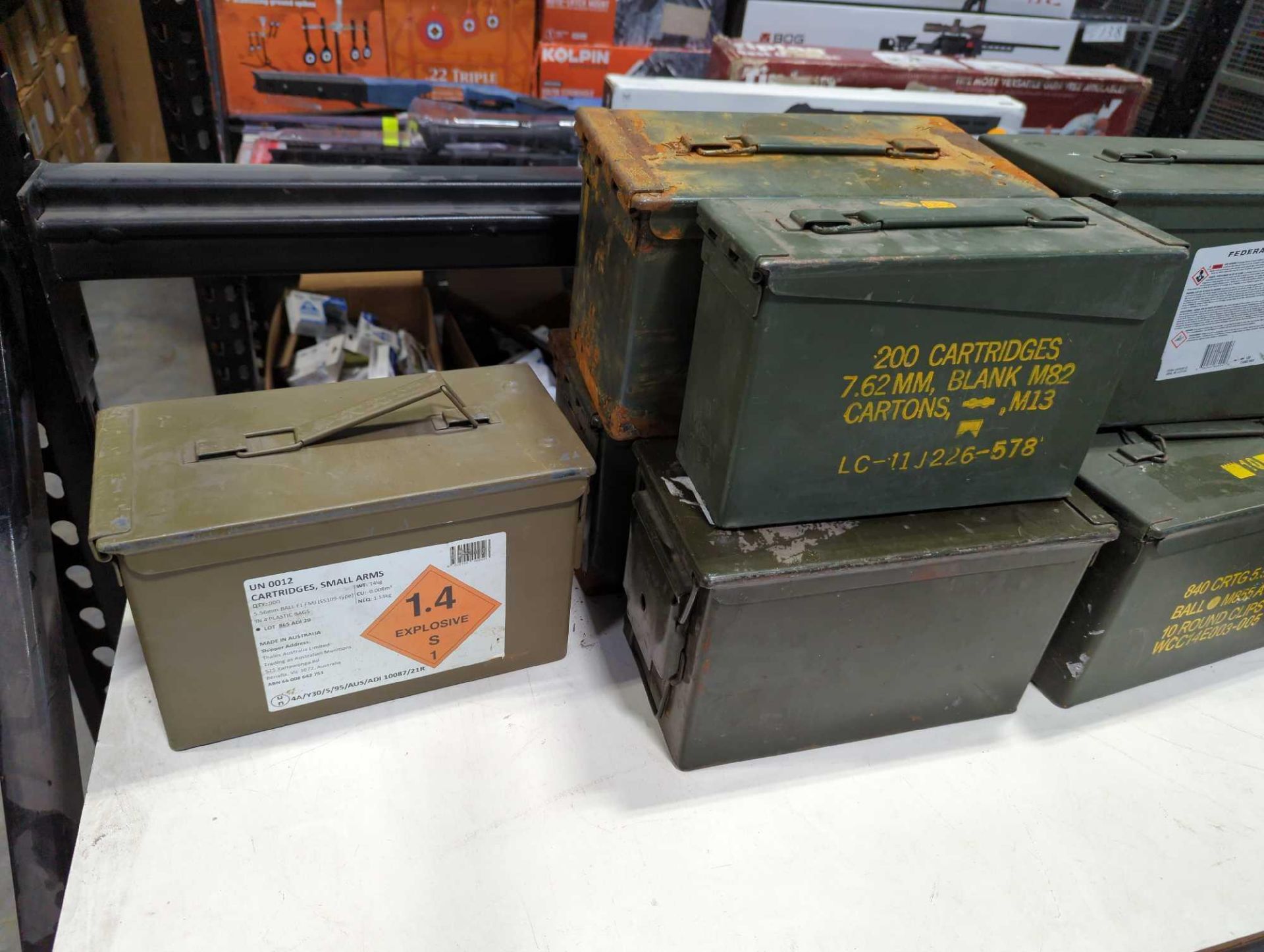 ammo cans and gun cases - Image 2 of 8
