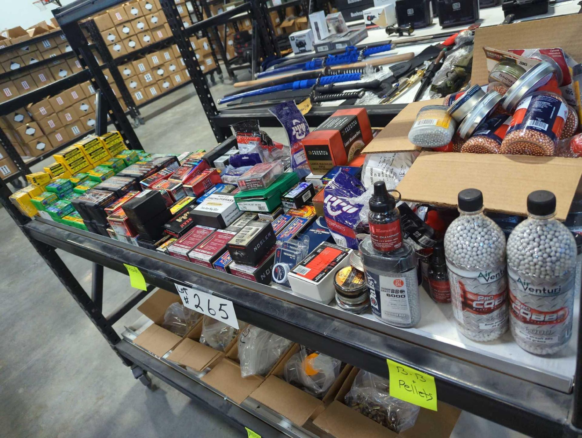 shelf of reloading materials - Image 6 of 8