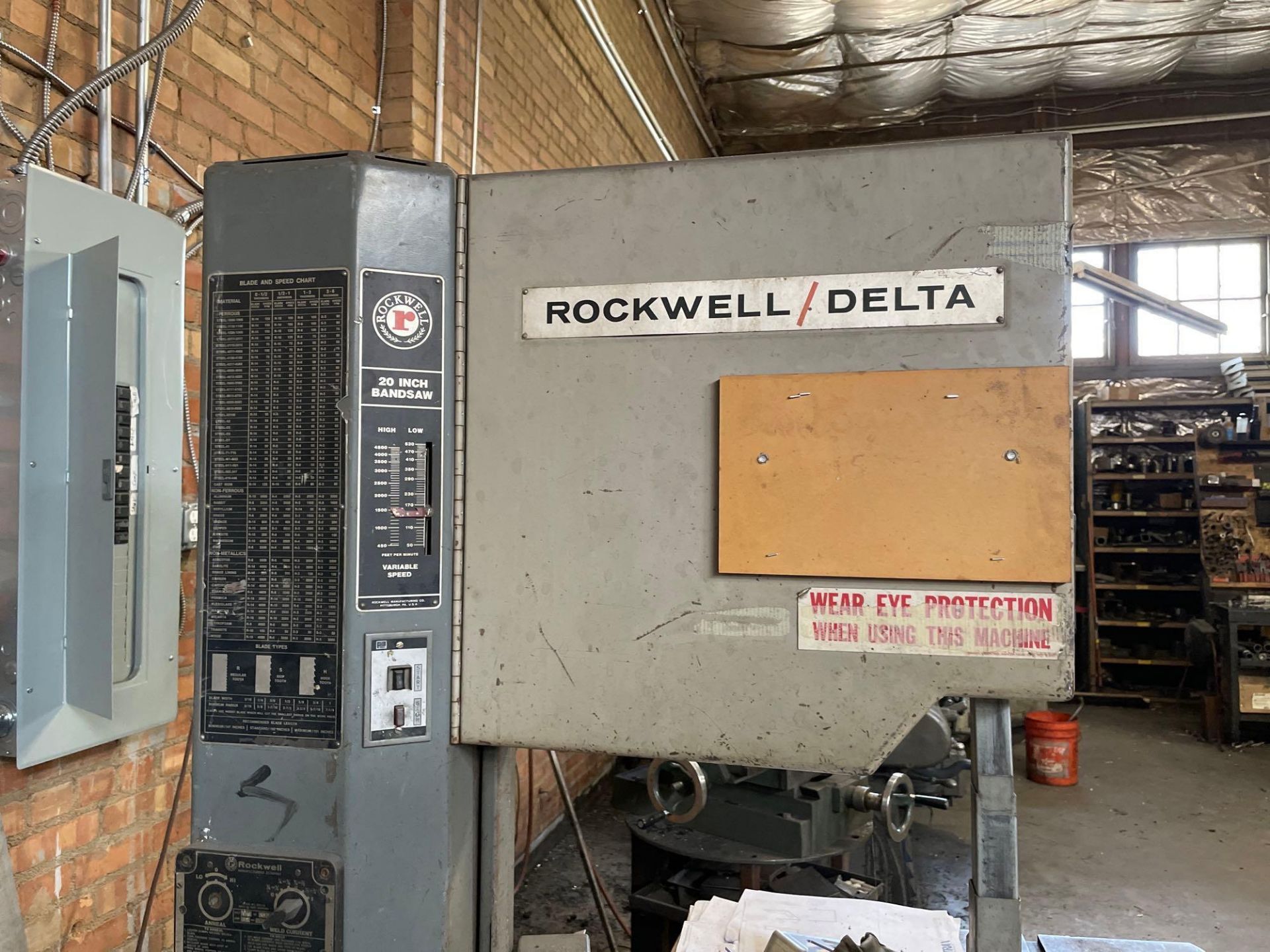 Rockwell/Delta 20 Bandsaw - Image 3 of 5