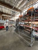(2) Warehouse ladders