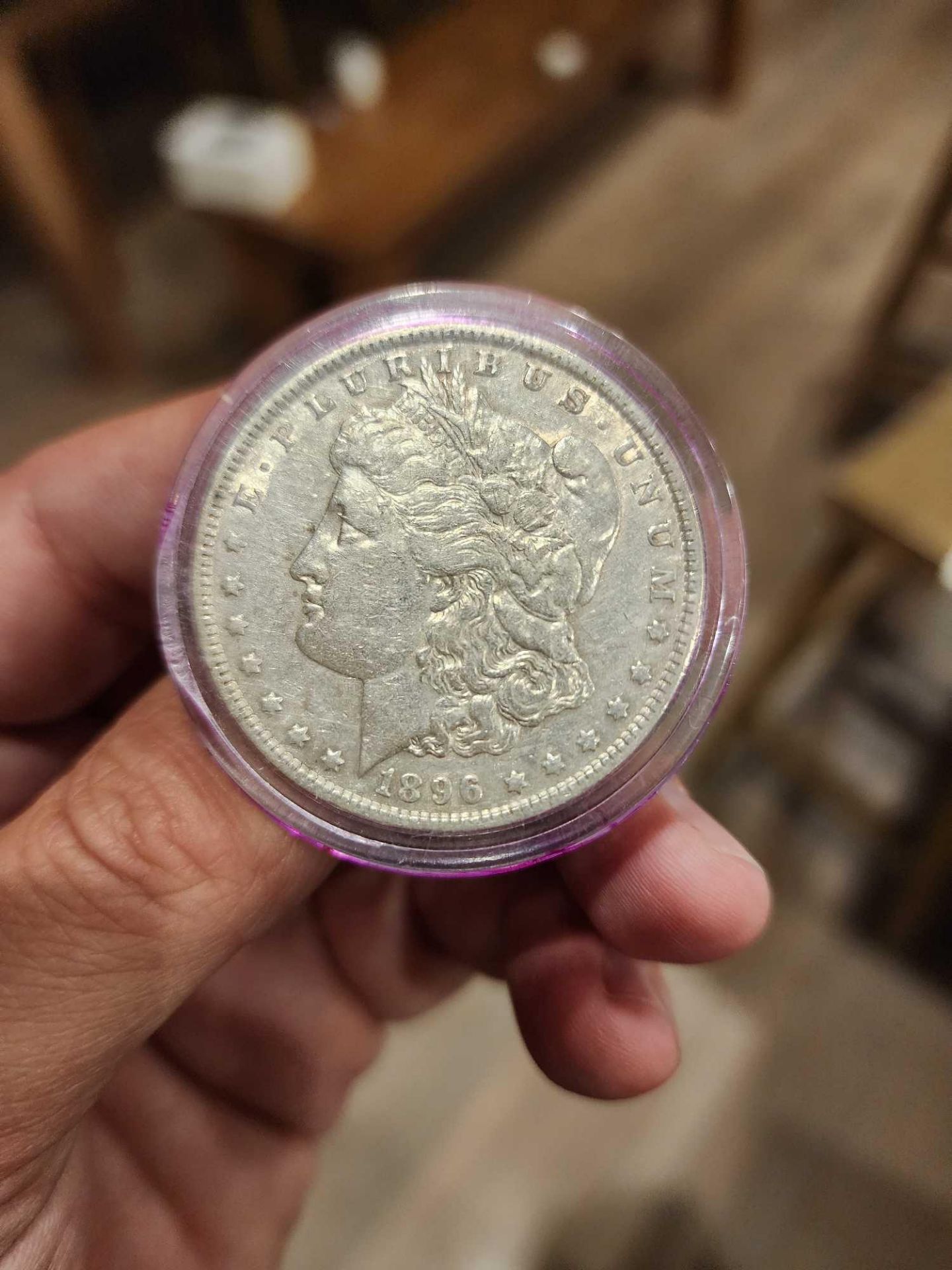 1896 VF Morgan Dollar