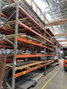 2 sections pallet racking and other racking