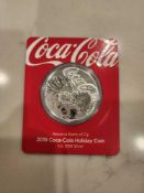 Coca Cola 1 oz Silver Coin