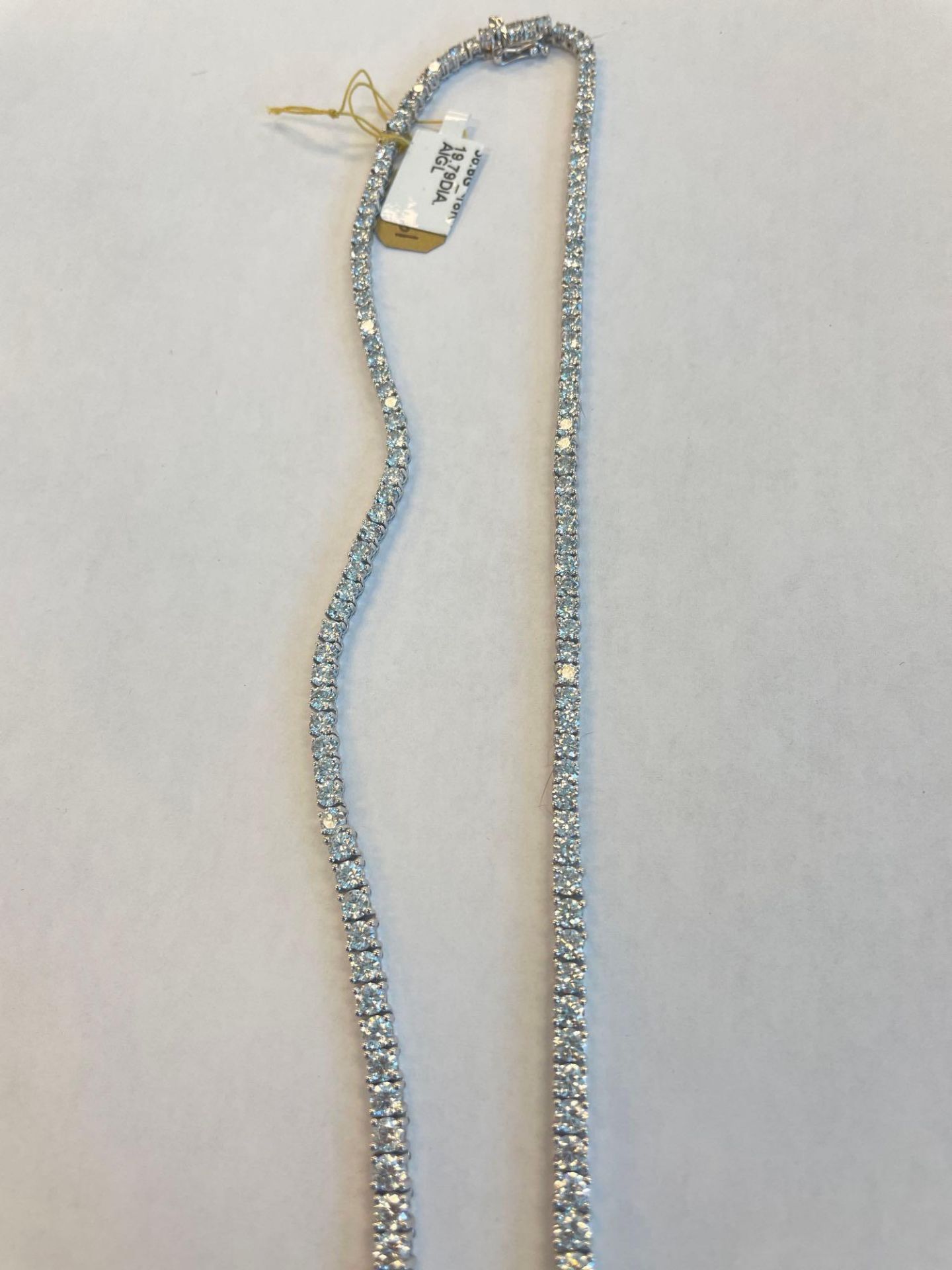18KT Diamond Necklace 19.79 cts diamond - Image 6 of 7