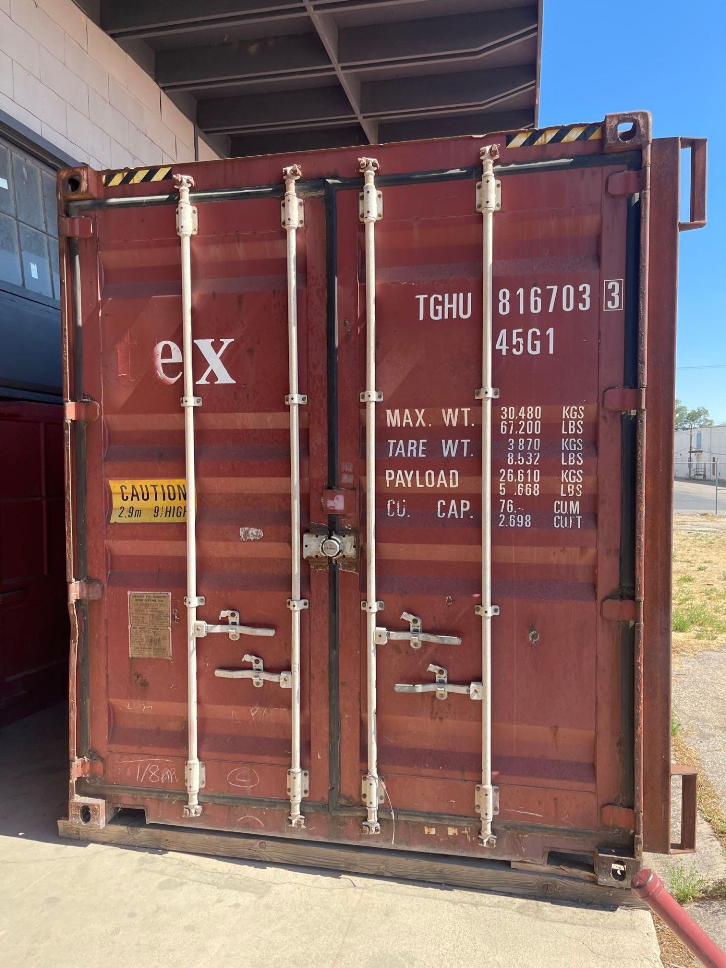 45 foot storage container - Image 3 of 16