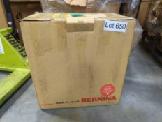 Bernina 570 Machine