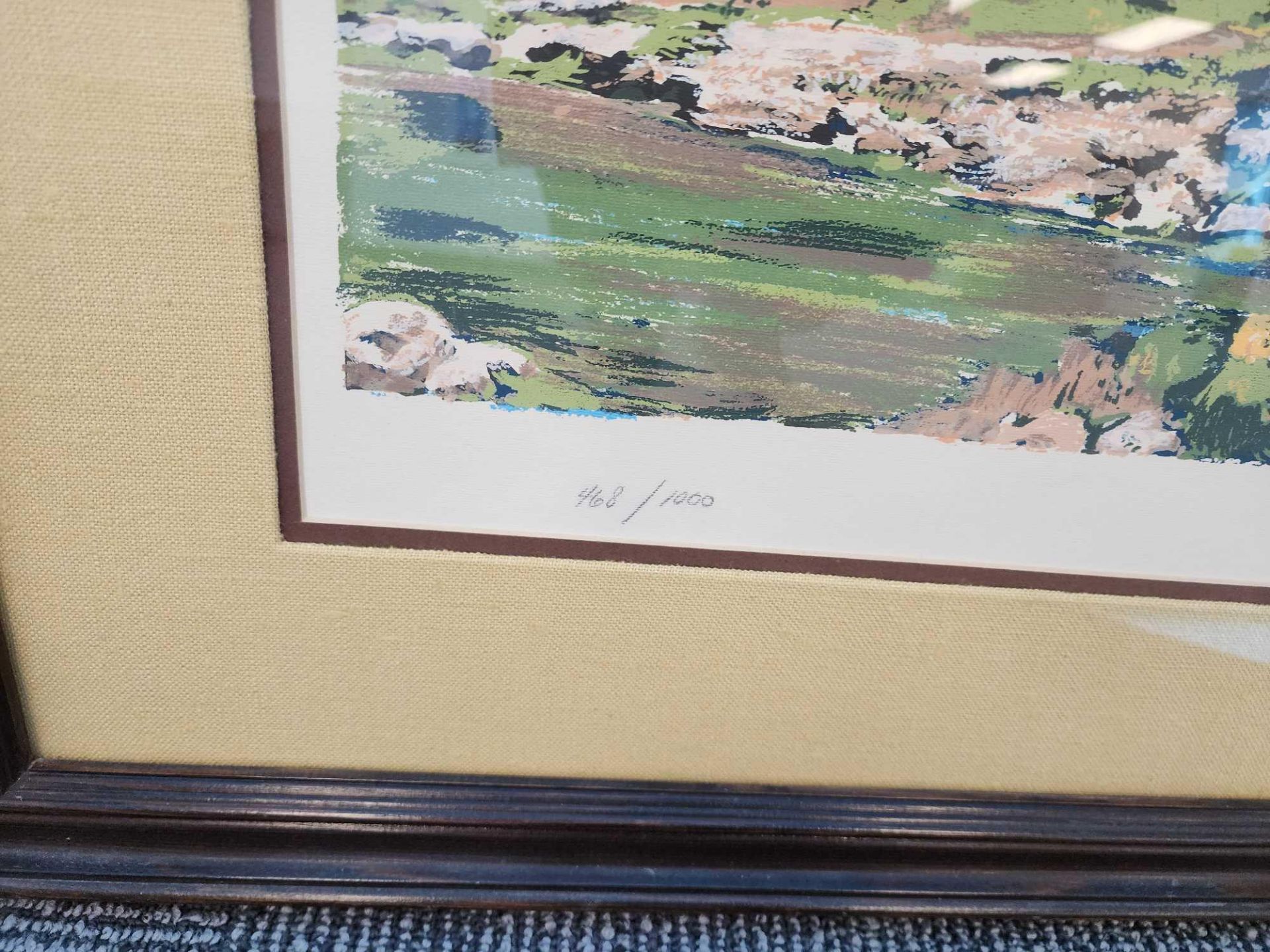 Robert Wood signed artwork. with certificate of authenticity and signed - Image 4 of 8