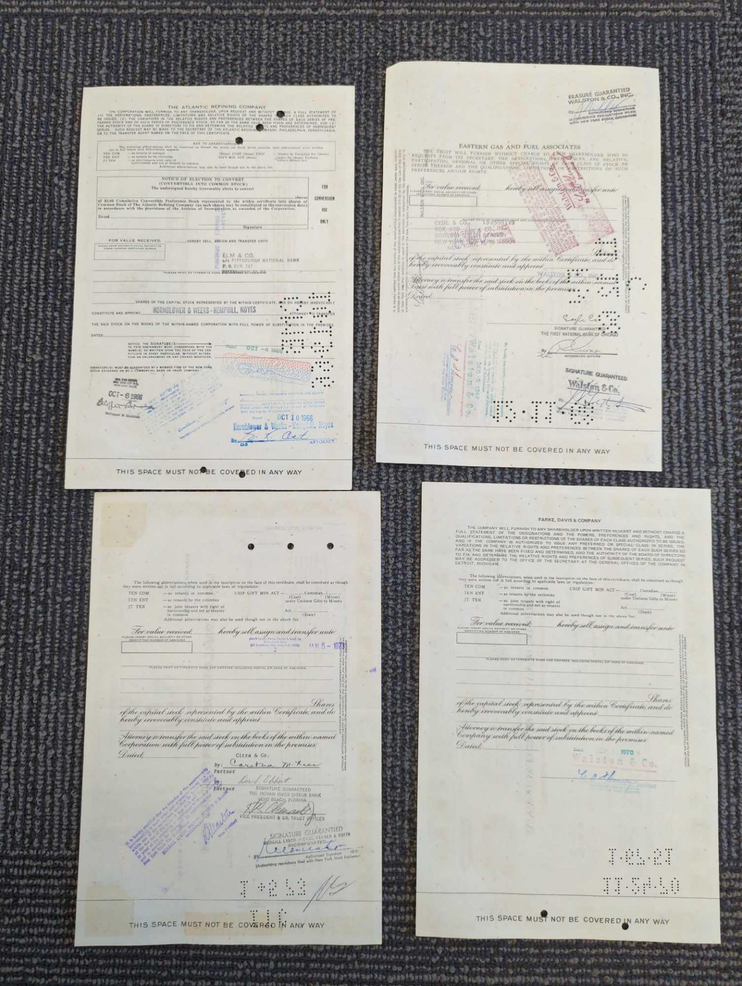 Antique Stock Certificates - Image 4 of 4