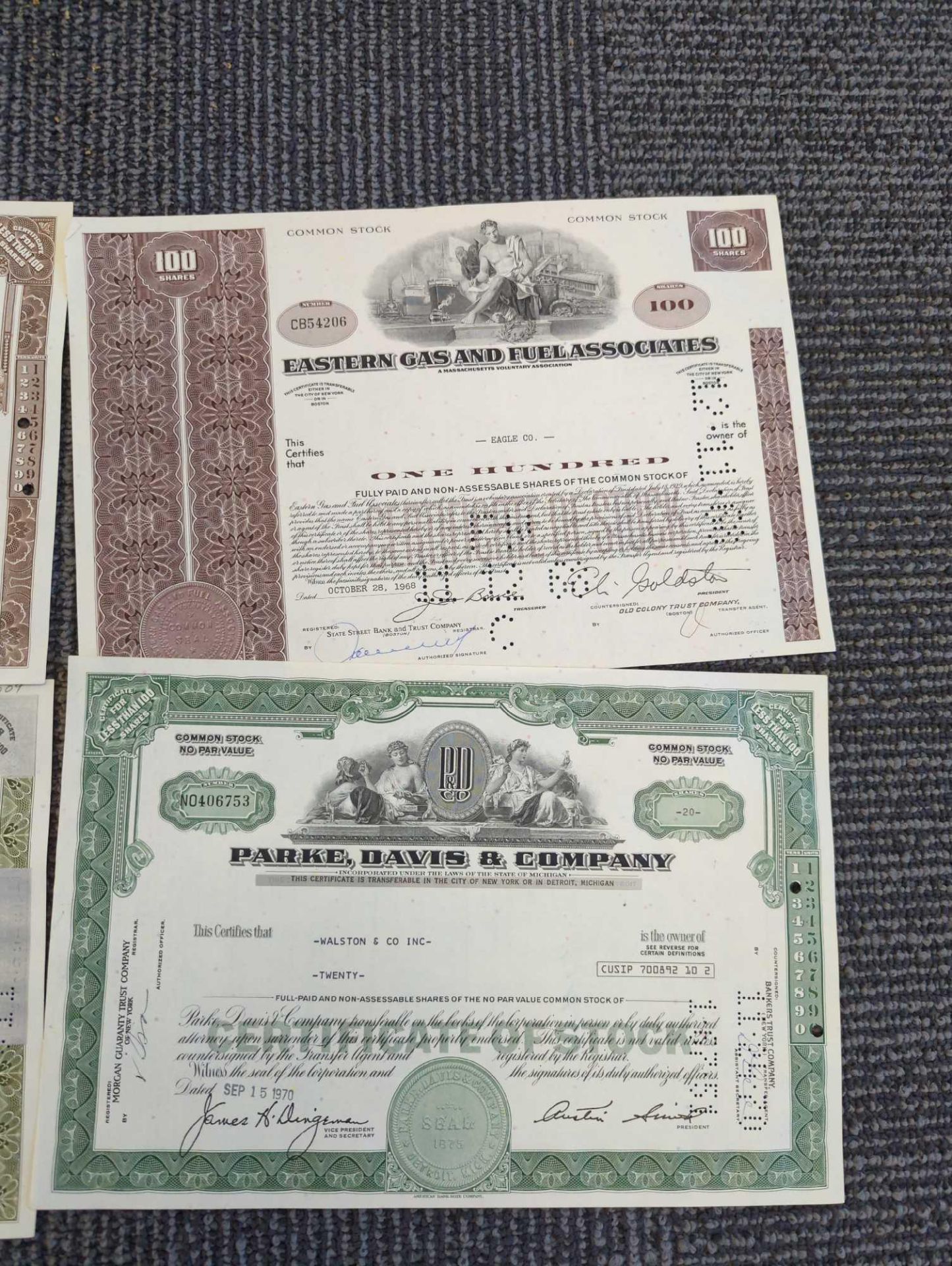 Antique Stock Certificates - Image 3 of 4