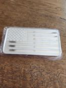 10 oz American Flag Silver Bar