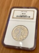 1941-D 50c Silver Walking Liberty