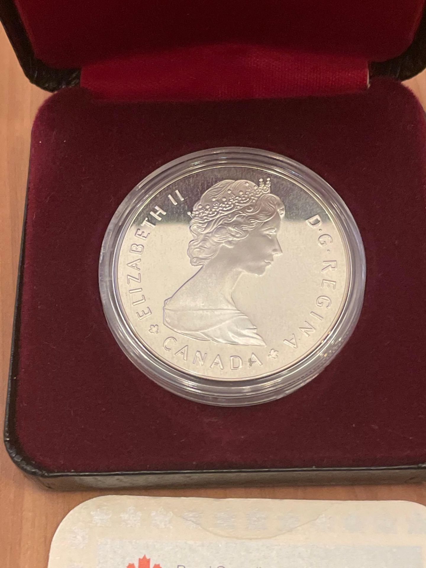1985 Canadian National Parks .500 Silver Proof Dollar - Image 3 of 6