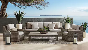 Outdoor seating set