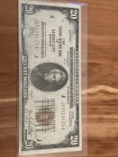 1929 $20 Federal Reserve Bank Note XF40