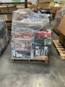 pallet of toys splat balls light up cornhole fortnite Nerf guns some could be returned