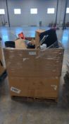 pallet of industrial automotive and home goods