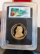 1/2 oz Gold Krugerrand Certified proof with case