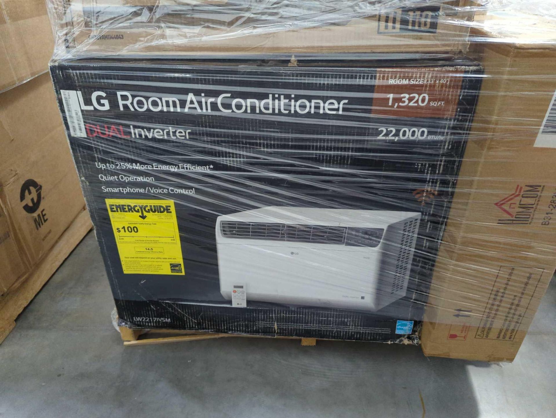 LG AC unit, Craftsman Auger, Sharp Microwave, and more - Image 5 of 6