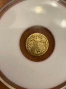 $20 Minature Saint Gaudens Gold Piece