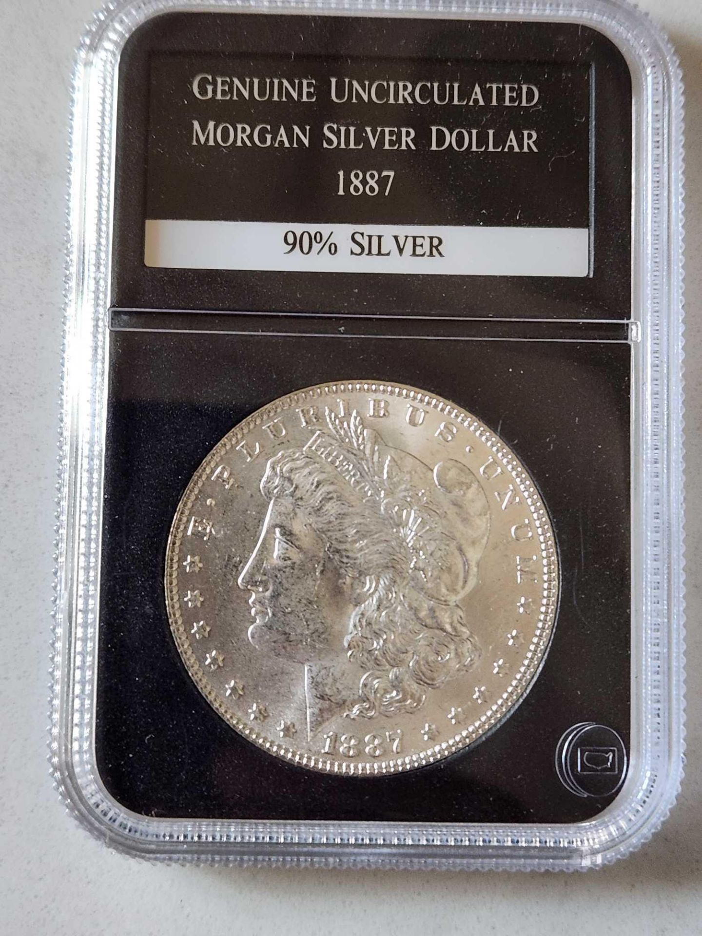 1887 Genuine Uncirculated Condition Morgan