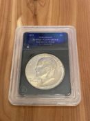 1972 Authenticated Brillant Uncirculated Eisenhower Dollar